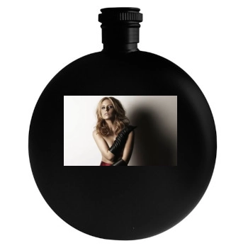 Sarah Michelle Gellar Round Flask