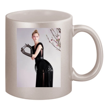 Sasha Pivovarova 11oz Metallic Silver Mug