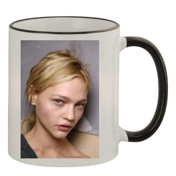 Sasha Pivovarova 11oz Colored Rim & Handle Mug