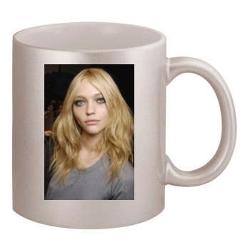 Sasha Pivovarova 11oz Metallic Silver Mug