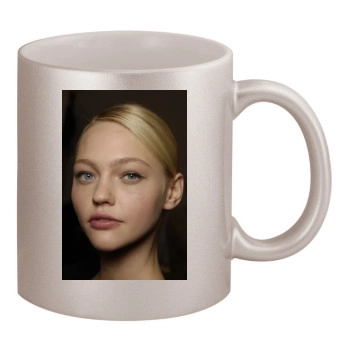 Sasha Pivovarova 11oz Metallic Silver Mug