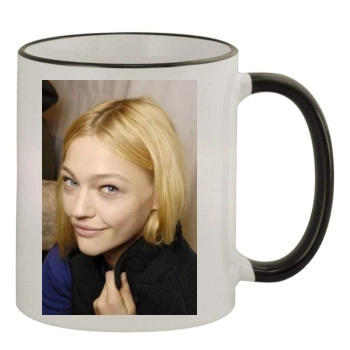 Sasha Pivovarova 11oz Colored Rim & Handle Mug