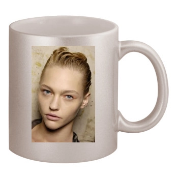 Sasha Pivovarova 11oz Metallic Silver Mug