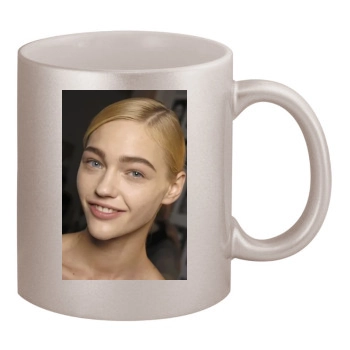 Sasha Pivovarova 11oz Metallic Silver Mug