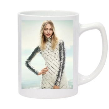 Sasha Pivovarova 14oz White Statesman Mug