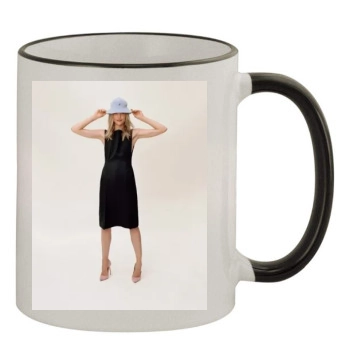 Sasha Pivovarova 11oz Colored Rim & Handle Mug