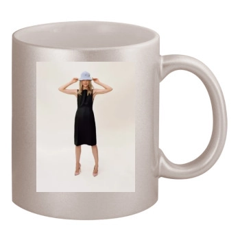 Sasha Pivovarova 11oz Metallic Silver Mug