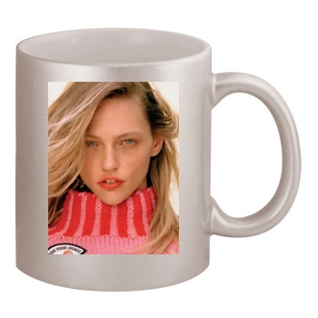 Sasha Pivovarova 11oz Metallic Silver Mug