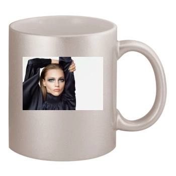 Sasha Pivovarova 11oz Metallic Silver Mug