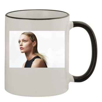 Sasha Pivovarova 11oz Colored Rim & Handle Mug