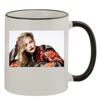 Sasha Pivovarova 11oz Colored Rim & Handle Mug