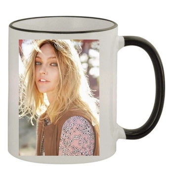 Sasha Pivovarova 11oz Colored Rim & Handle Mug