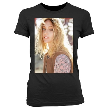 Sasha Pivovarova Women's Junior Cut Crewneck T-Shirt