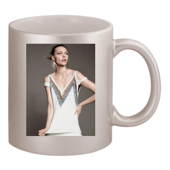 Sasha Pivovarova 11oz Metallic Silver Mug