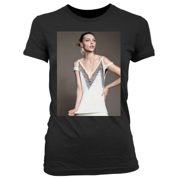 Sasha Pivovarova Women's Junior Cut Crewneck T-Shirt