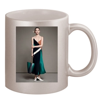 Sasha Pivovarova 11oz Metallic Silver Mug