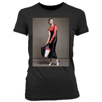 Sasha Pivovarova Women's Junior Cut Crewneck T-Shirt