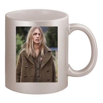 Sasha Pivovarova 11oz Metallic Silver Mug