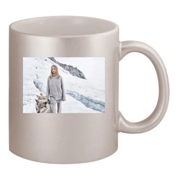 Sasha Pivovarova 11oz Metallic Silver Mug