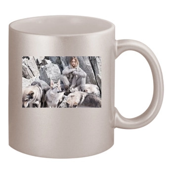 Sasha Pivovarova 11oz Metallic Silver Mug