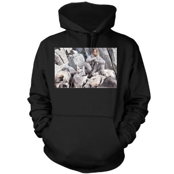 Sasha Pivovarova Mens Pullover Hoodie Sweatshirt