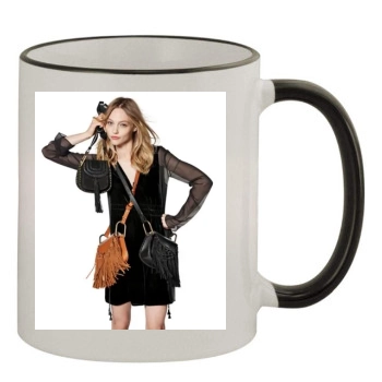 Sasha Pivovarova 11oz Colored Rim & Handle Mug