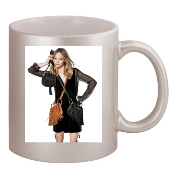 Sasha Pivovarova 11oz Metallic Silver Mug