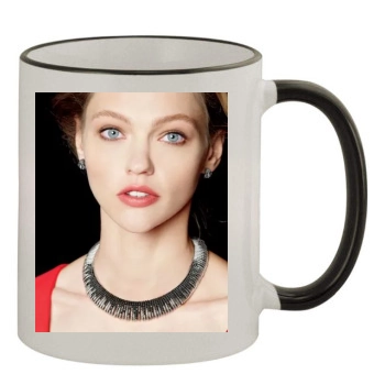 Sasha Pivovarova 11oz Colored Rim & Handle Mug