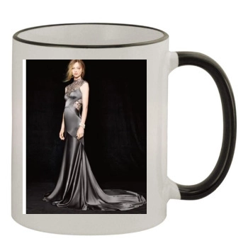 Sasha Pivovarova 11oz Colored Rim & Handle Mug