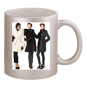 Sasha Pivovarova 11oz Metallic Silver Mug