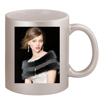 Sasha Pivovarova 11oz Metallic Silver Mug