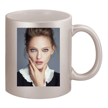 Sasha Pivovarova 11oz Metallic Silver Mug