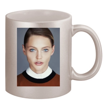 Sasha Pivovarova 11oz Metallic Silver Mug