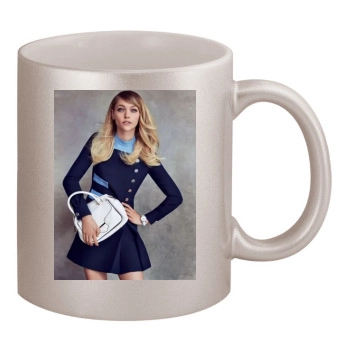 Sasha Pivovarova 11oz Metallic Silver Mug