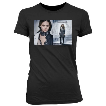 Sasha Pivovarova Women's Junior Cut Crewneck T-Shirt