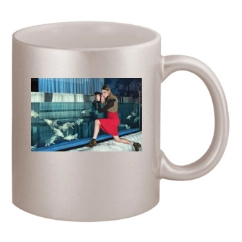 Sasha Pivovarova 11oz Metallic Silver Mug