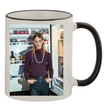 Sasha Pivovarova 11oz Colored Rim & Handle Mug