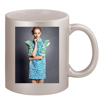 Sasha Pivovarova 11oz Metallic Silver Mug