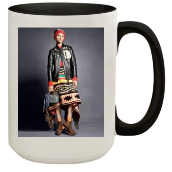 Sasha Pivovarova 15oz Colored Inner & Handle Mug