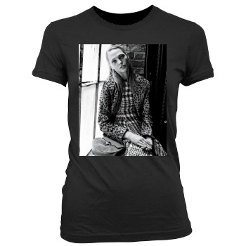 Sasha Pivovarova Women's Junior Cut Crewneck T-Shirt