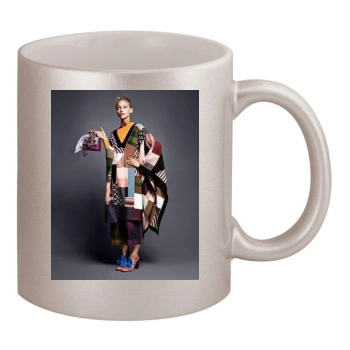 Sasha Pivovarova 11oz Metallic Silver Mug