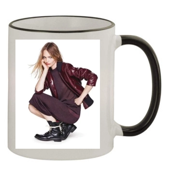 Sasha Pivovarova 11oz Colored Rim & Handle Mug