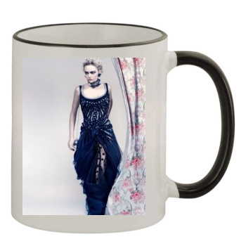 Sasha Pivovarova 11oz Colored Rim & Handle Mug