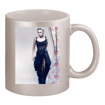 Sasha Pivovarova 11oz Metallic Silver Mug