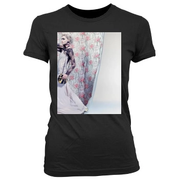 Sasha Pivovarova Women's Junior Cut Crewneck T-Shirt