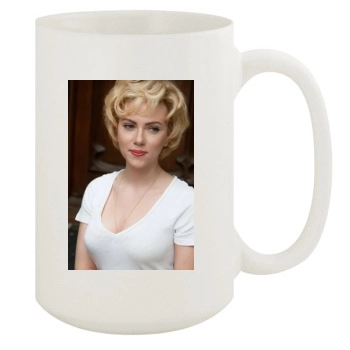 Scarlett Johansson 15oz White Mug