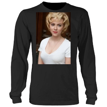 Scarlett Johansson Men's Heavy Long Sleeve TShirt