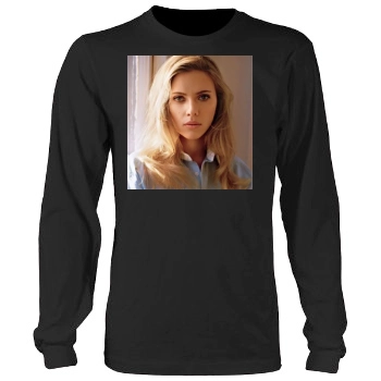 Scarlett Johansson Men's Heavy Long Sleeve TShirt