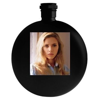 Scarlett Johansson Round Flask