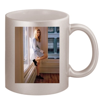 Scarlett Johansson 11oz Metallic Silver Mug